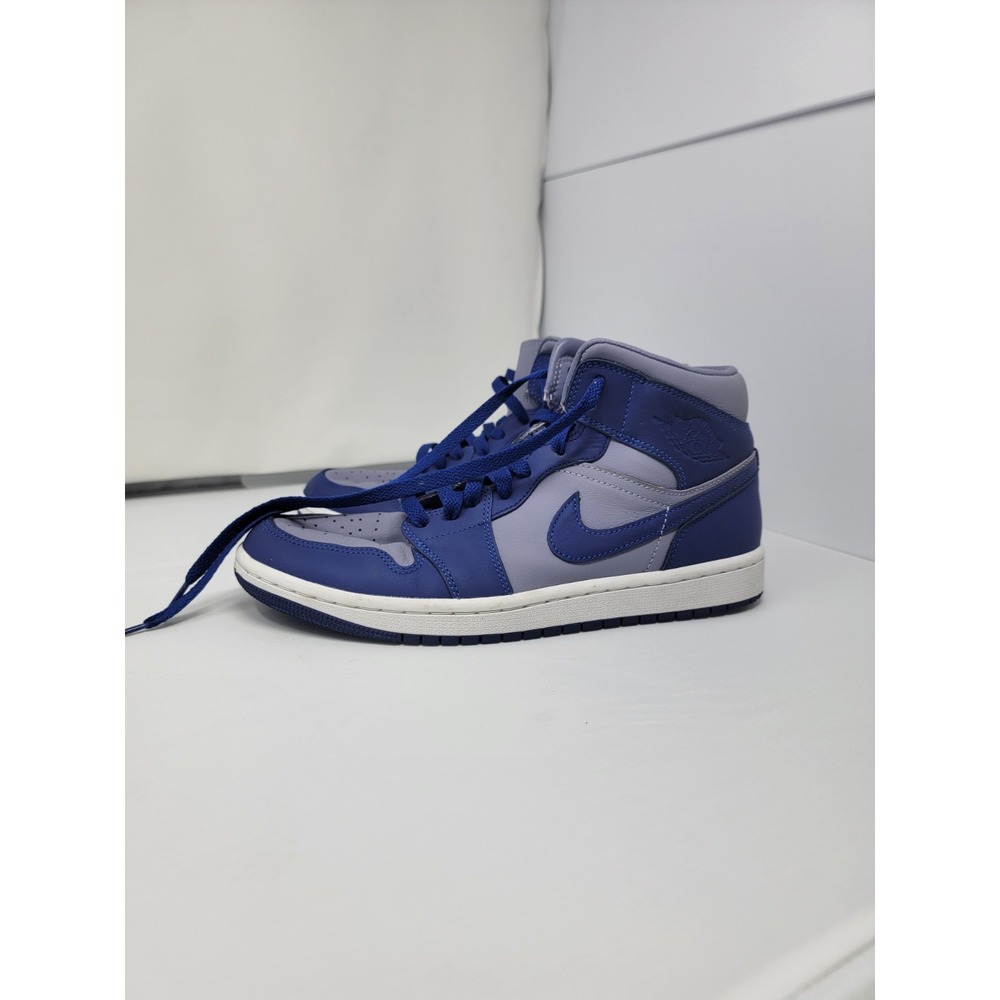 Size 9.5 - Air Jordan 1 SE Mid Iron Purple Deep Royal W